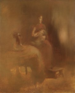 子供を持つ女性、1890年代後半
